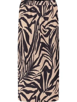 Rok beige/zwart