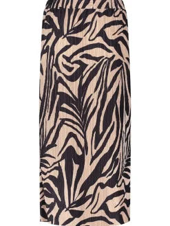 Rok beige/zwart