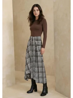 Rok bruin/grijs