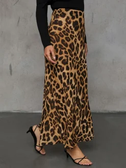 Rok camel/zwart