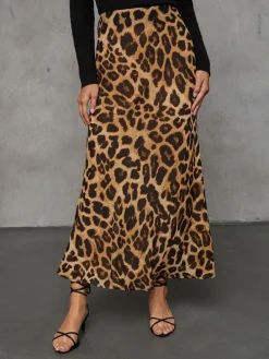 Rok camel/zwart