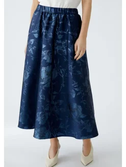 Rok donkerblauw
