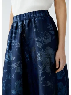 Rok donkerblauw