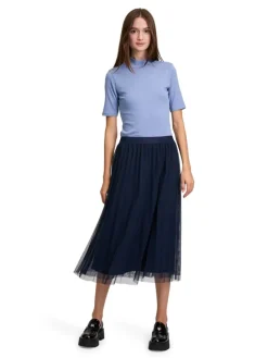 Rok donkerblauw