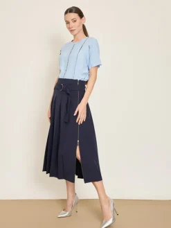 Rok donkerblauw