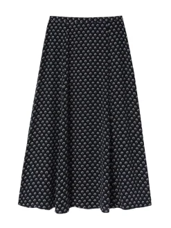 Rok donkerblauw