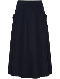 Rok donkerblauw