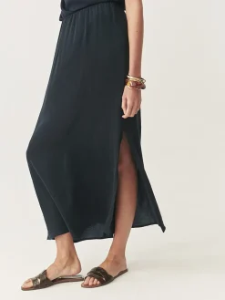 Rok donkerblauw