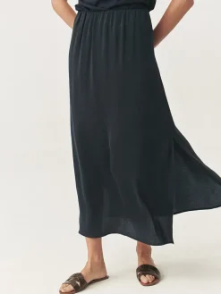 Rok donkerblauw