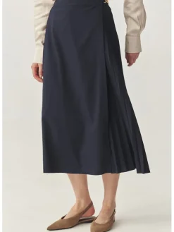 Rok donkerblauw