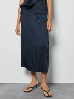 Rok donkerblauw