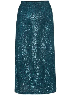 Rok donkerblauw