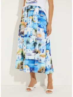Rok geel/wit/blauw