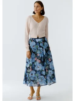 Rok lichtblauw/donkerblauw