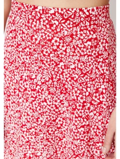 Rok rood/wit