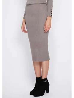 Rok taupe