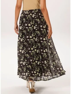 Rok zwart/groen