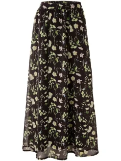 Rok zwart/groen