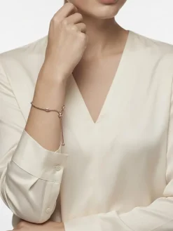 Rosévergulde armband