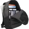 Rugzak "Aeryn" zwart - (B)25 x (H)40 x (D)14 cm