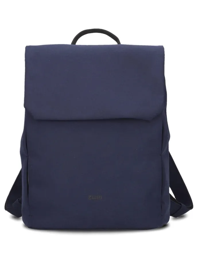 Rugzak donkerblauw - (B)26 x (H)35 x (D)14 cm