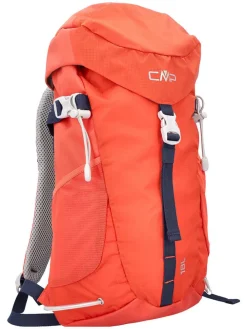 Rugzak "Looxor" oranje - (B)23,5 x (H)36,5 x (D)12 cm
