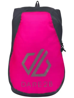 Rugzak "Silicone III" roze/zwart - (B)25,5 x (H)45 x (D)12 cm