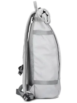 Rugzak wit/grijs - (B)37 x (H)45 x (D)13 cm
