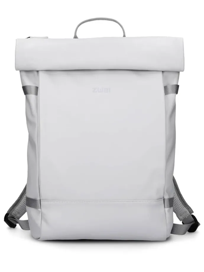 Rugzak wit/grijs - (B)37 x (H)45 x (D)13 cm