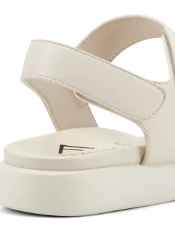 Sandalen beige/goudkleurig