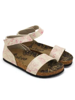 Sandalen beige/lichtroze