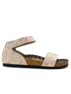 Sandalen beige/lichtroze