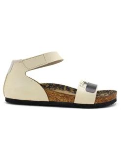 Sandalen beige/zwart