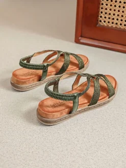 Sandalen groen