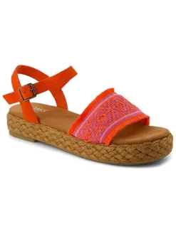 Sandalen oranje