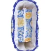 Schoudertas blauw - (B)35 x (H)30 x (D)20 cm