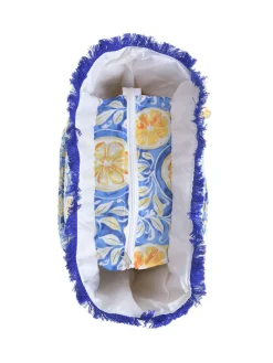 Schoudertas blauw - (B)35 x (H)30 x (D)20 cm