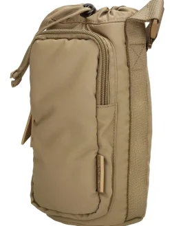 Schoudertas "Calvia" beige - (B)9 x (H)21 x (D)9 cm
