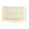 Schoudertas crème - (B)12 x (H)8 cm