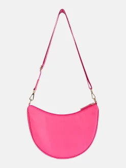 Schoudertas "Elena" roze - (B)30 x (H)20 x (D)6,5 cm