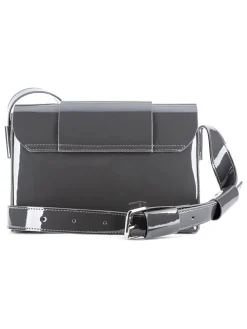 Schoudertas grijs - (B)24 x (H)17 x (D)6 cm