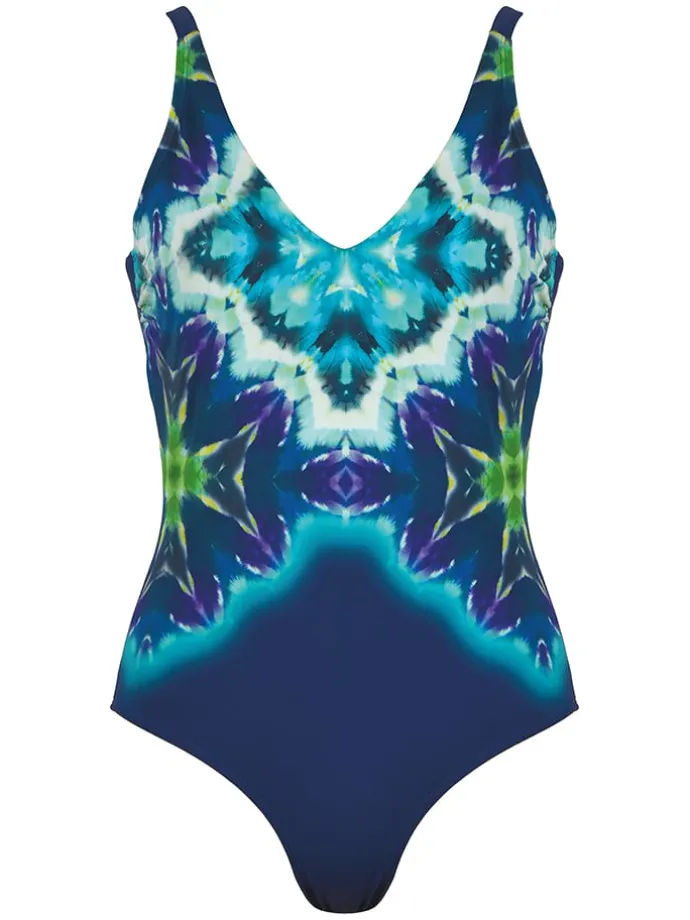 Shape-badpak blauw