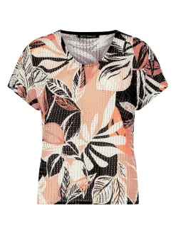 Shirt beige/zwart