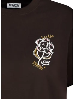Shirt bruin