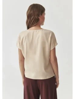 Shirt champagnekleurig