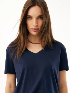 Shirt donkerblauw
