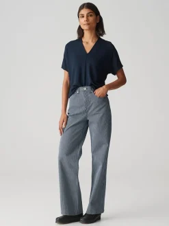 Shirt donkerblauw