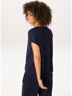 Shirt donkerblauw