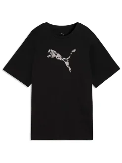 Shirt "Ess Graphic Animal" zwart