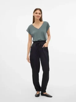 Shirt grijs/groen